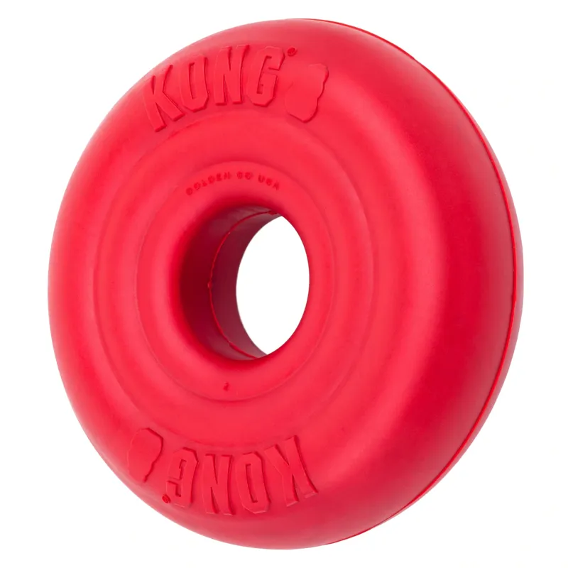 KONG Donut Dog Toy - Red-1