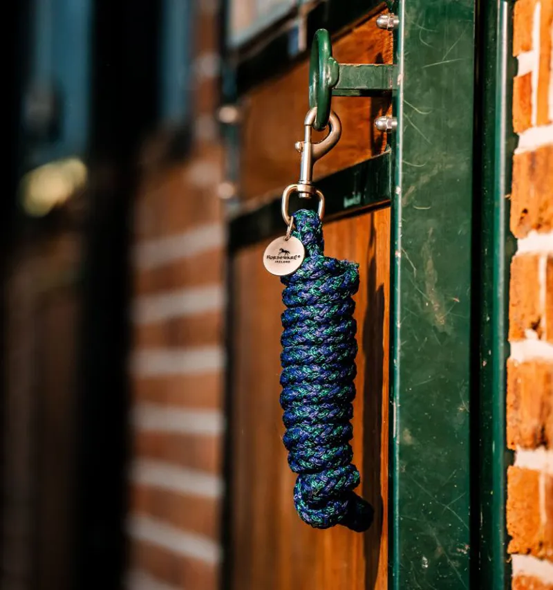 Horseware Signature Lead Rope - Navy/Hunter Green