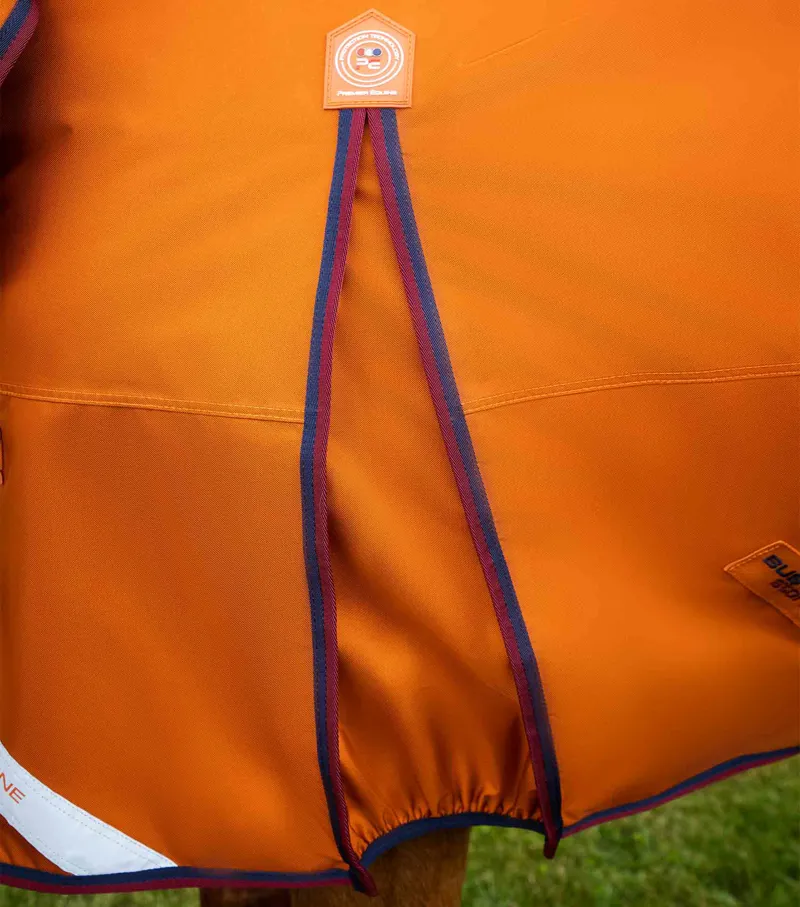 Premier Equine Buster Storm 200g Combo Turnout Rug - Burnt Orange-3