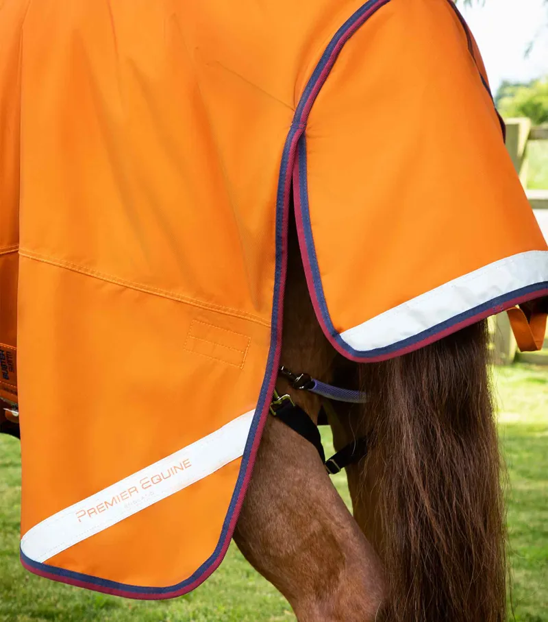 Premier Equine Buster Storm 200g Combo Turnout Rug - Burnt Orange-4