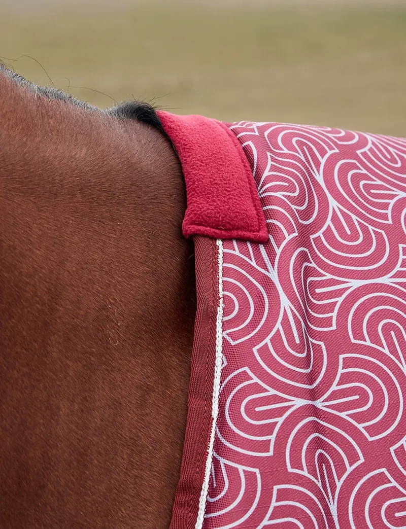 WeatherBeeta Comfitec Limited Edition 220g Turnout Rug - Bit Print-2