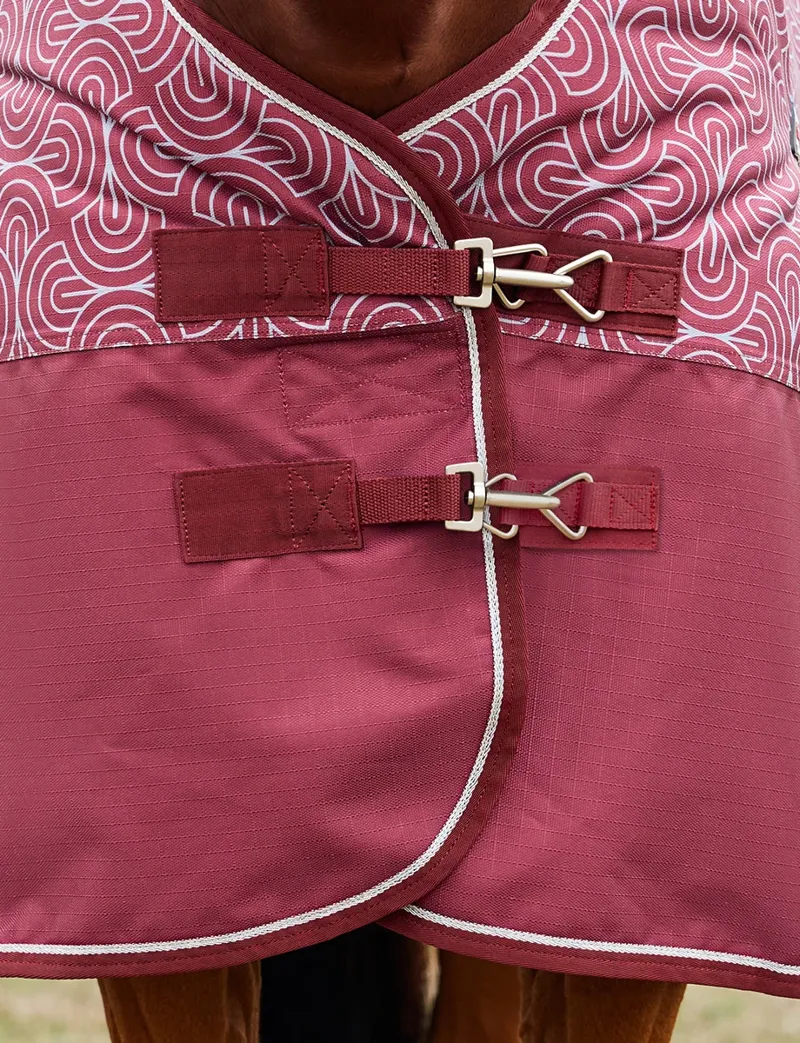 WeatherBeeta Comfitec Limited Edition 220g Turnout Rug - Bit Print-1