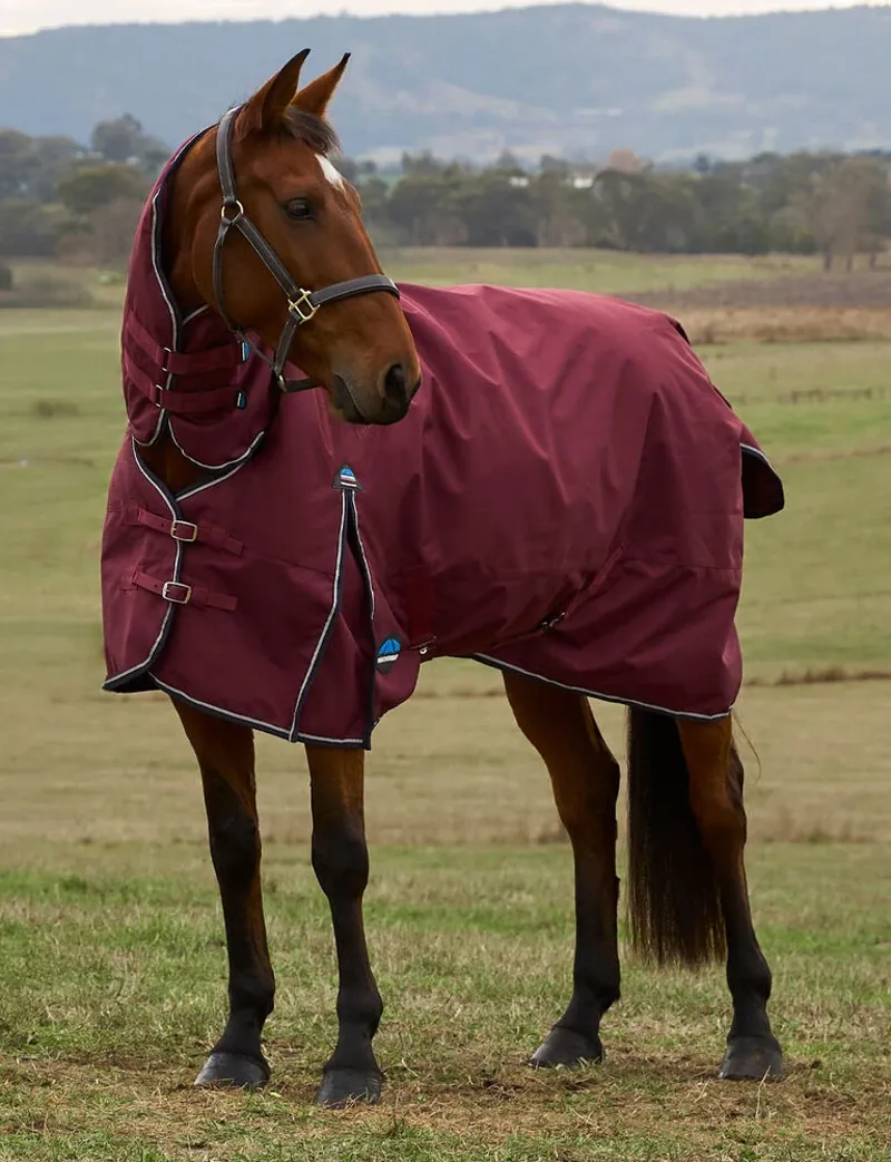 WeatherBeeta ComFiTec Prelim Turnout Combo 220G - Burgundy/Navy-1