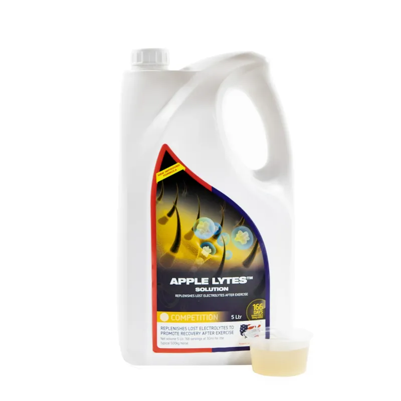 Equine America Apple Lytes Solution Rehydration supplement -3