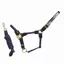 Cameo Rope Leather Headcollar and Rope - Navy