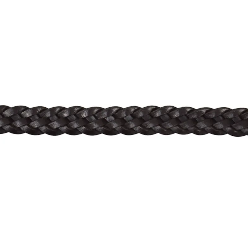 Hy Equestrian Plaited Reins - Black