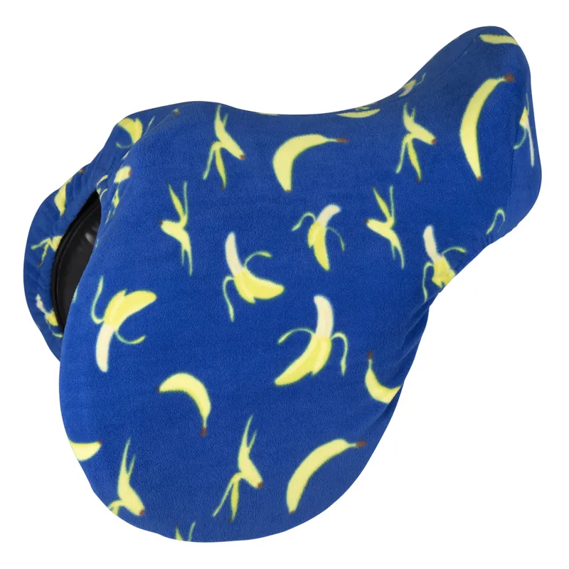 Shires ARMA Fruit Printed Fleece Saddle Cover - Banana