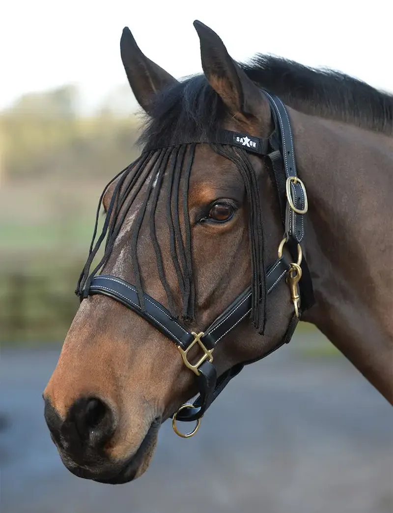 Saxon Fly Fringe - Black