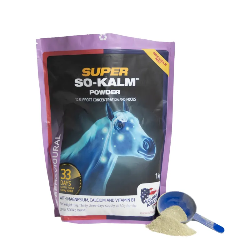 Equine America Super So Kalm Calming Powder