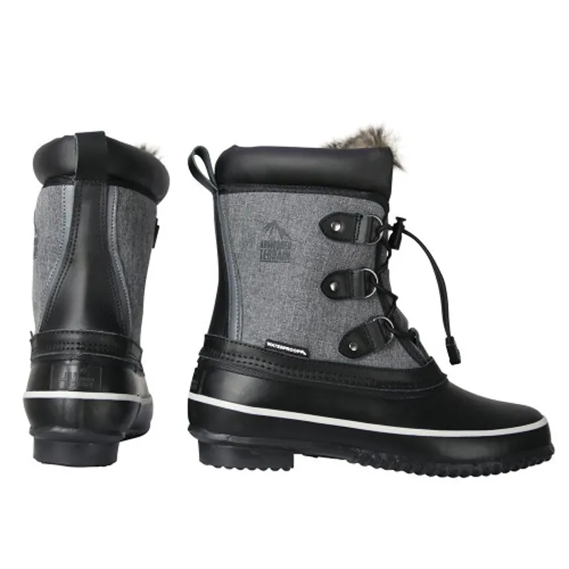 Hy Equestrian Short Mont Dolent Winter Boots - Slate Grey