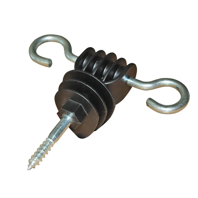 Agrifence Classic Gate Anchor - Black - 10 Pack