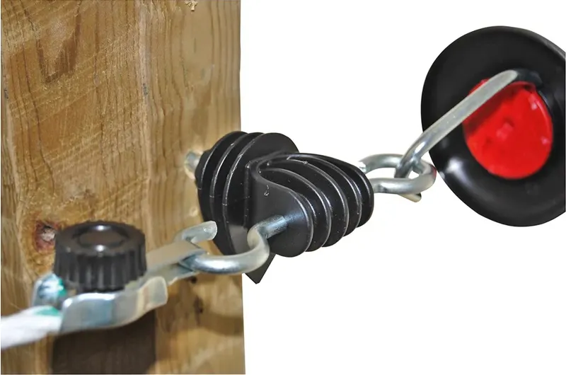 Agrifence Classic Gate Anchor - Black - 10 Pack-1