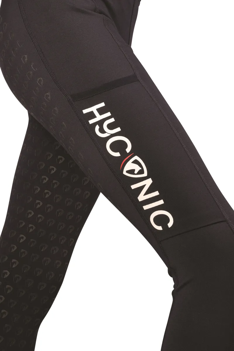 HYCONIC Children's Soria Riding Tights - Black-3