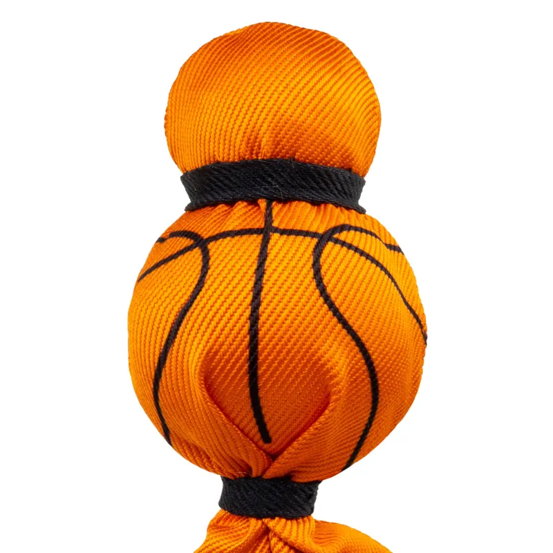KONG Wubba Sport Basketball Dog Toy - Orange-3