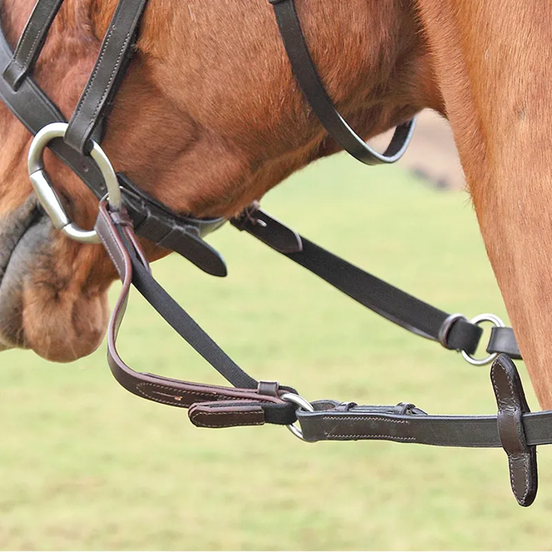 Shires Flexi Rein - Havana