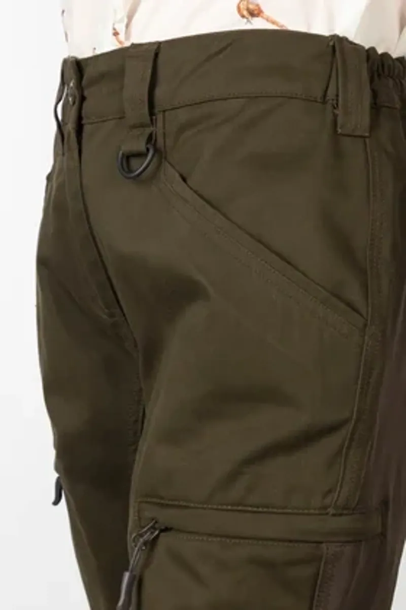 Rydale Ladies Kilnsey Shooting Trousers - Olive-4