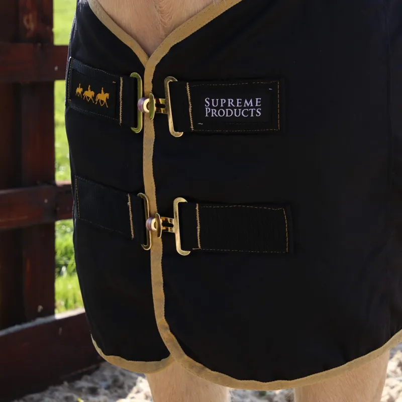 Supreme Products Show Sheet With Detachable Neck - Black/Gold-1
