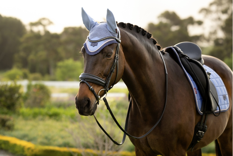 LeMieux Loire Fly Hood - Powder Blue-1