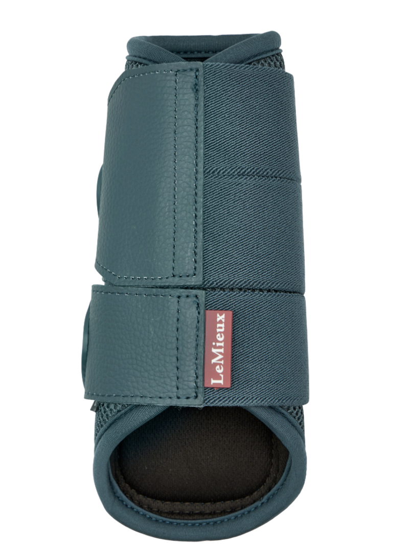 LeMieux Arika Mesh Brushing Boots - Jungle-1