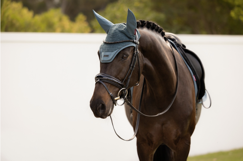 LeMieux Essence Acoustic Fly Hood - Jungle-1