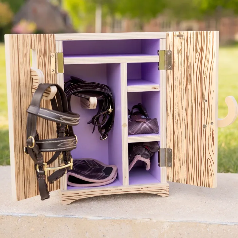 LeMieux Toy Pony Tack Locker - Wooden-3