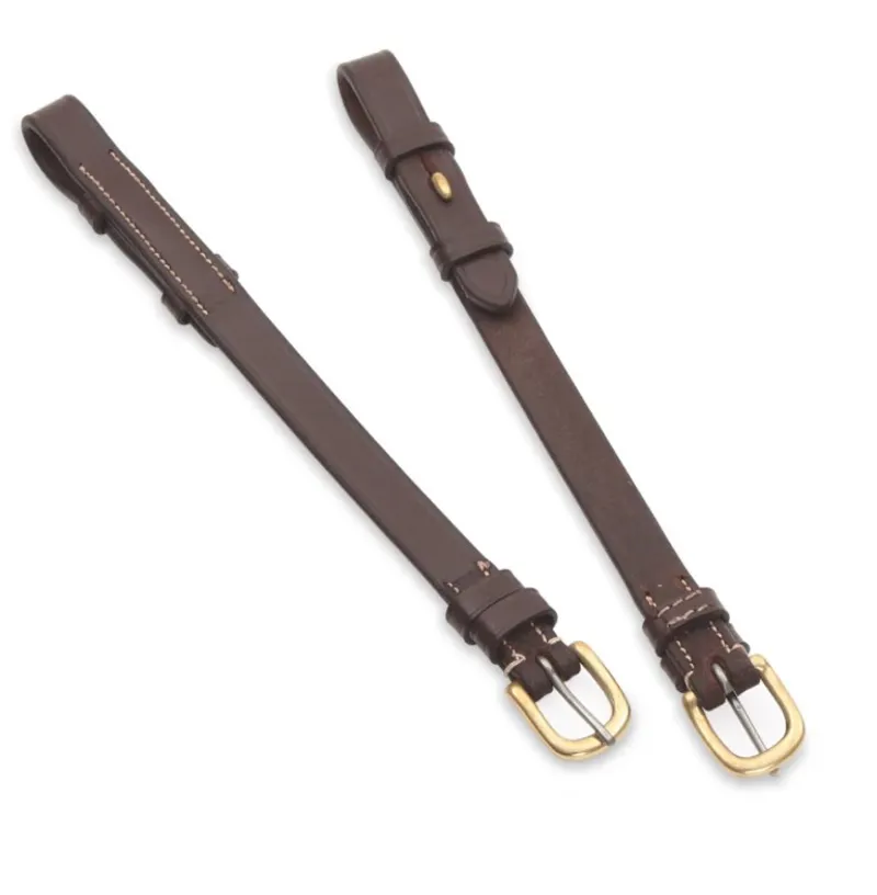 Shires Salisbury Bridle Cheeks - Australian Nut