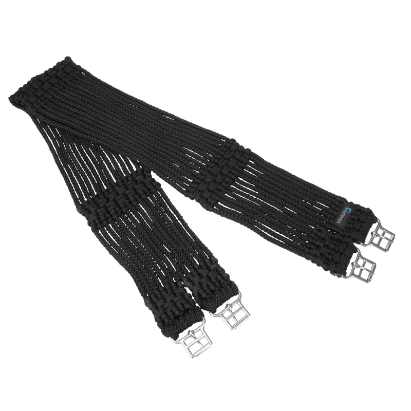 Shires ARMA Braided Girth - Black