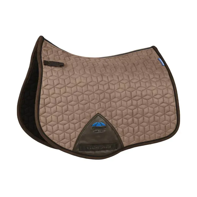 WeatherBeeta Suede Elite Air-Tec All Purpose Saddle Pad - Fawn-1
