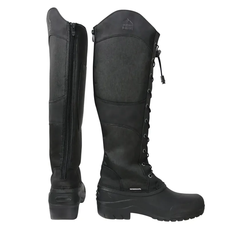 Hy Equestrian Mont Maudit Winter Boots - Black/Grey
