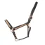 Hy Equestrian Rosciano Rose Gold Head Collar - Black/Rose Gold
