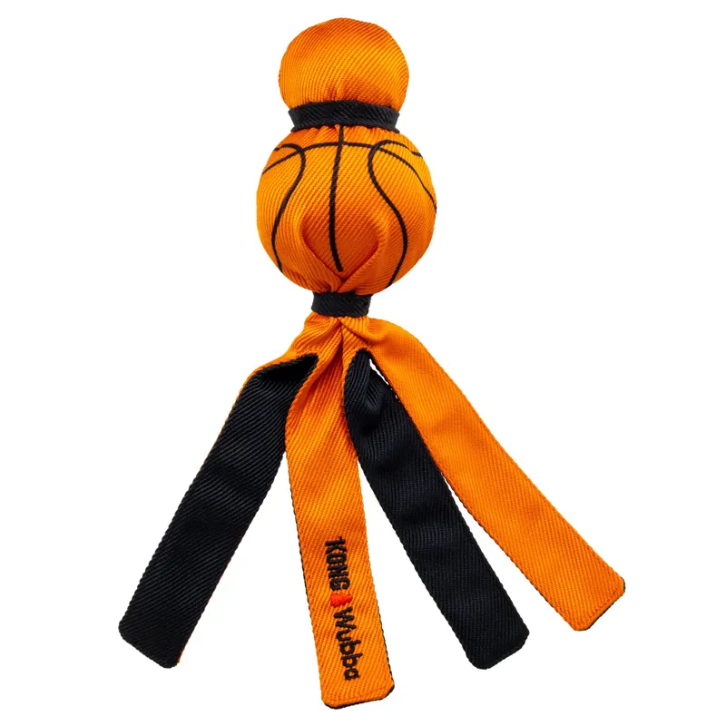 KONG Wubba Sport Basketball Dog Toy - Orange