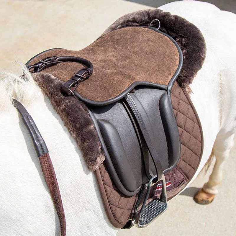 Shires Velociti GARA Pony Pad - Havana-1
