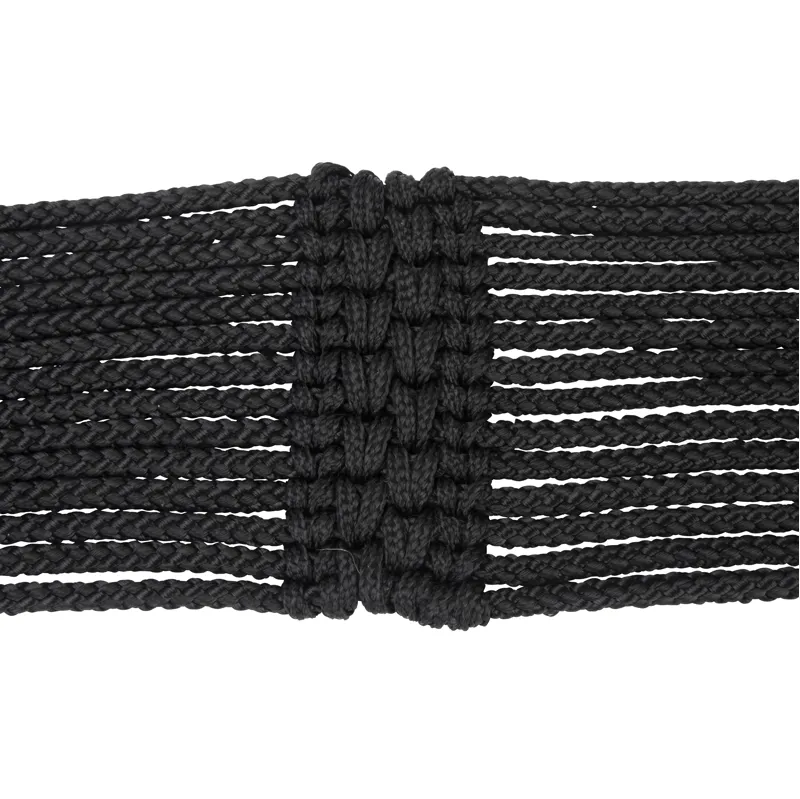 Shires ARMA Braided Girth - Black-5