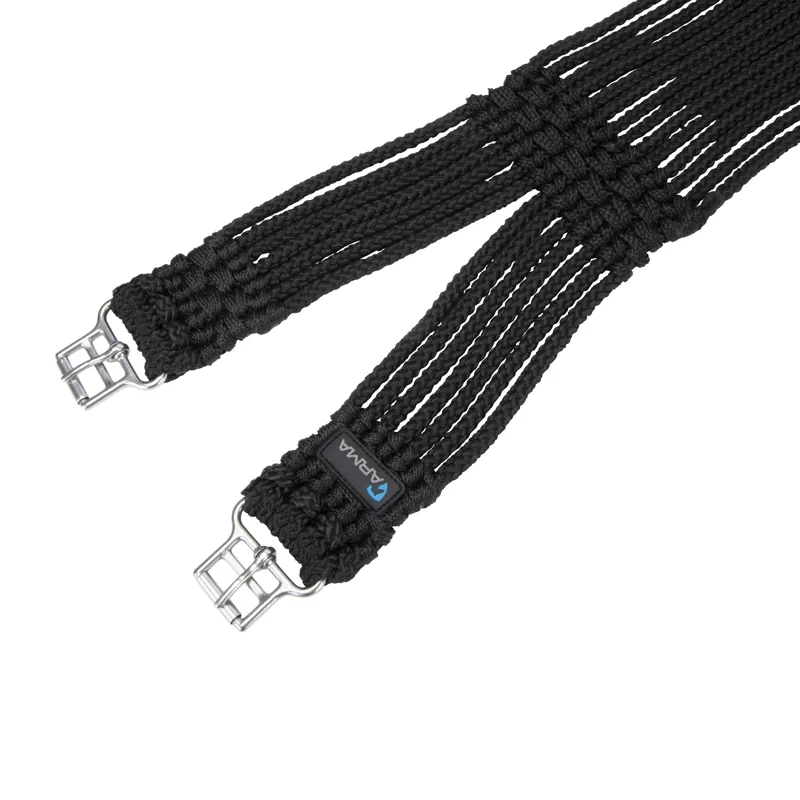 Shires ARMA Braided Girth - Black-1