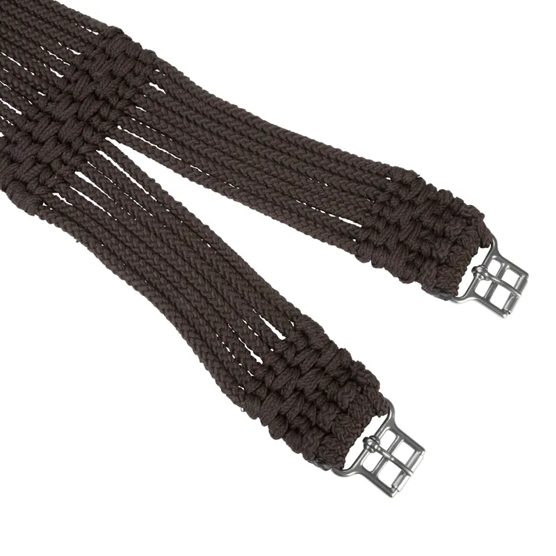 Shires ARMA Braided Girth - Brown-1