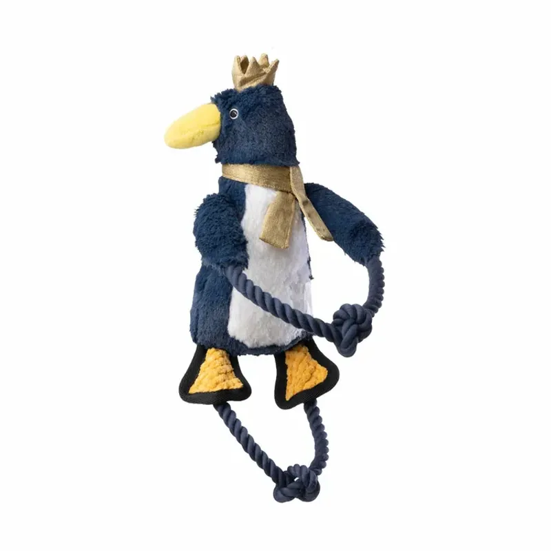 House Of Paws Christmas Toy - Royal Golden Penguin