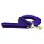 Hy Soft Webbing Lead Rein - Purple/Black