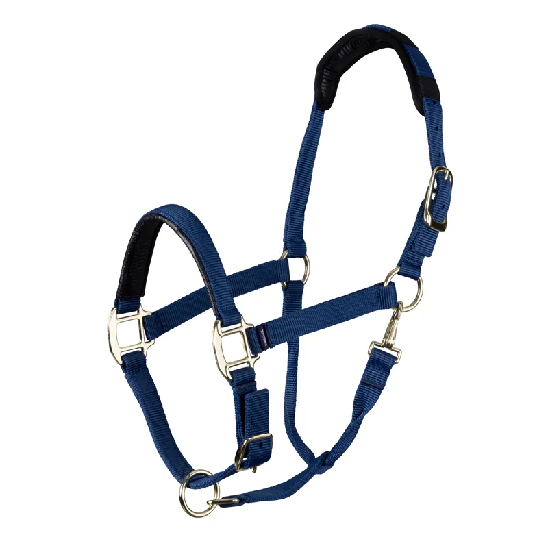 Shires Topaz Nylon Headcollar - Navy