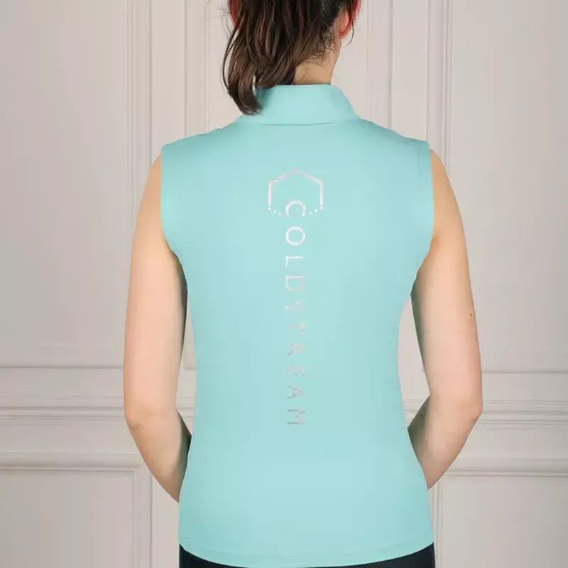 Coldstream Cranshaws Sleeveless Base Layer - Baltic Blue-1