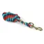 Shires Topaz Lead Rope - Navy/Red/Turquoise
