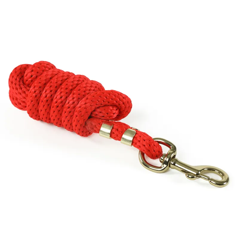 Shires Topaz Lead Rope - Red
