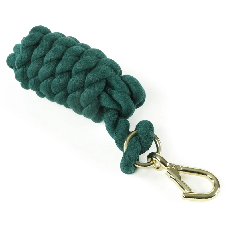 Shires Plain Lead Rope - Green