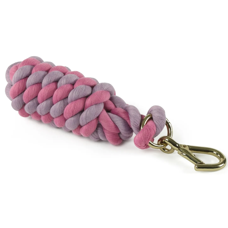 Shires Two Tone Lead Rope - Pink/Lilac