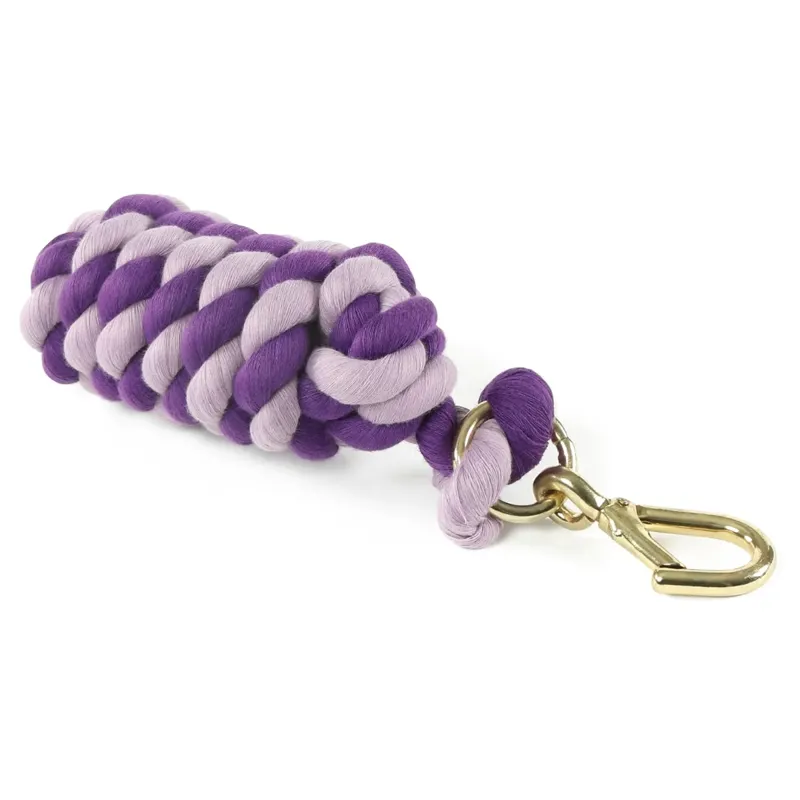 Shires Two Tone Lead Rope - Purple/Lilac