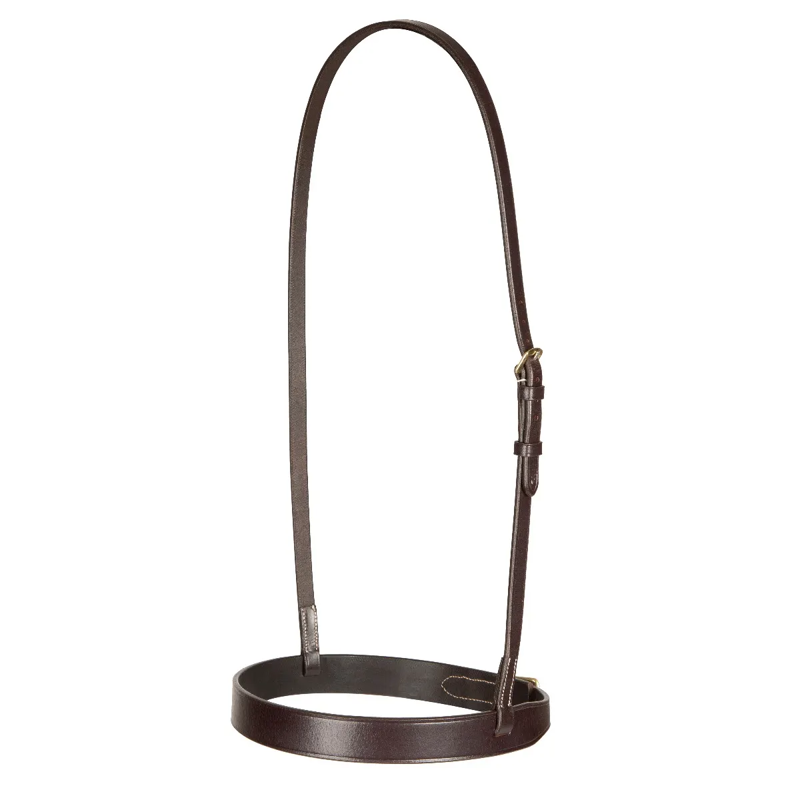 Shires Salisbury Berrington Noseband - Australian Nut