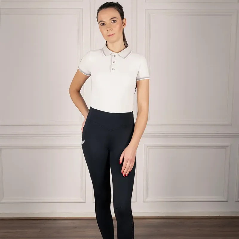 Coldstream Darnick Riding Tights - Black-1