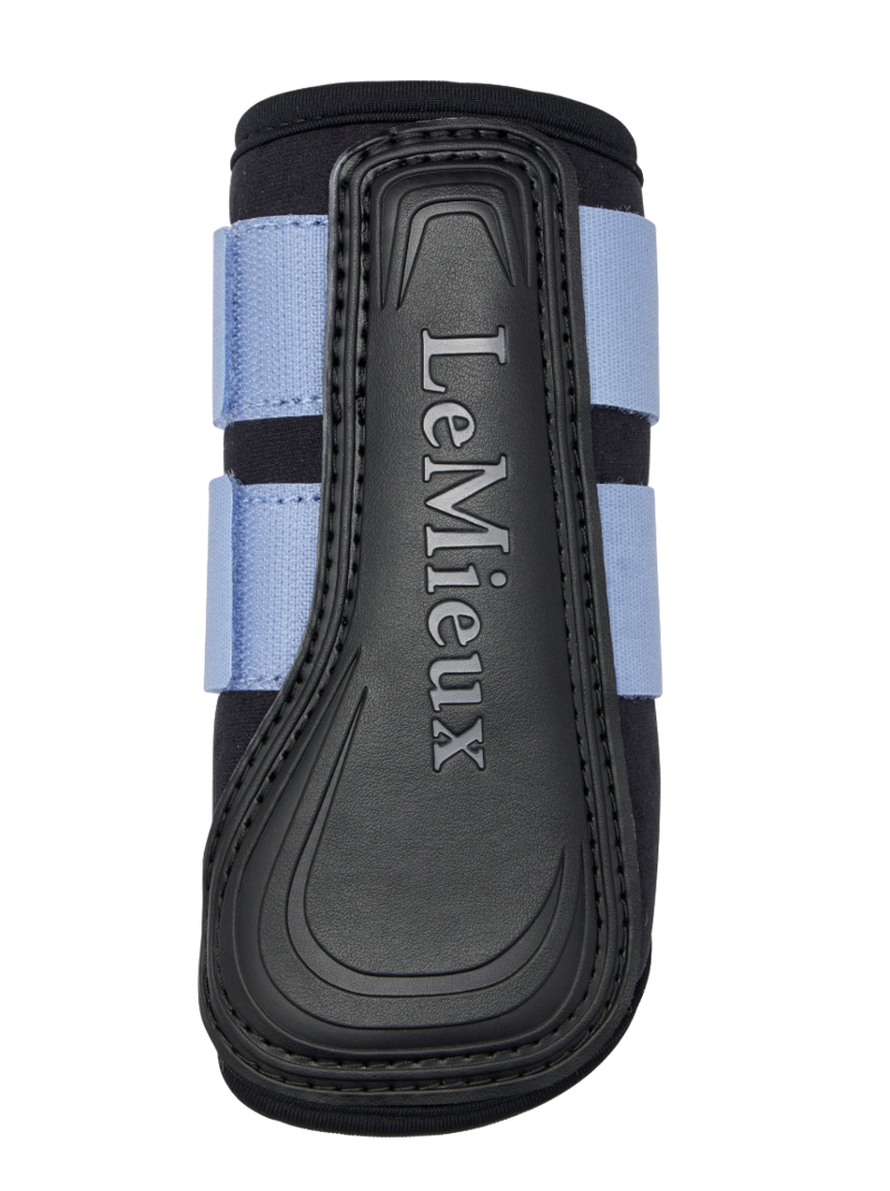 LeMieux Mini Air-Tek Grafter Brushing Boots - Powder Blue-1