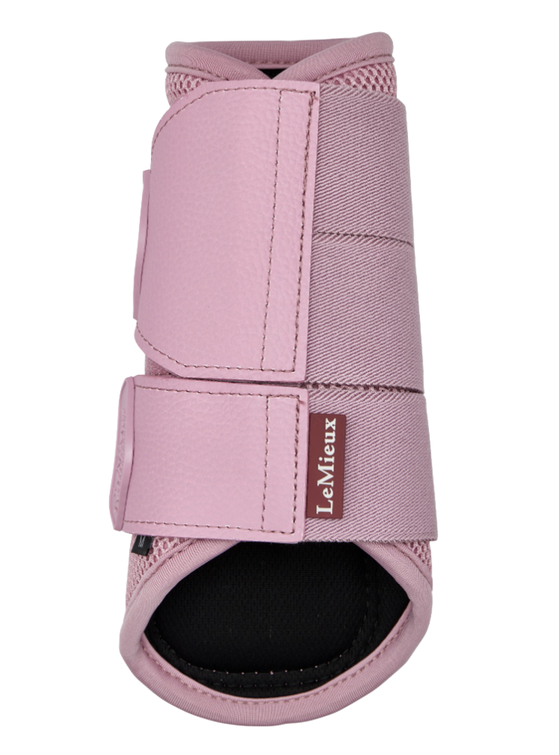 LeMieux Arika Mesh Brushing Boots - Fondant-1