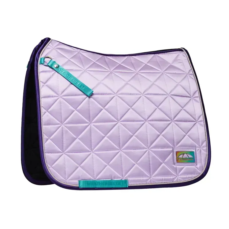 WeatherBeeta Satin Pro Air-Tec Dressage Saddle Pad - Purple-1