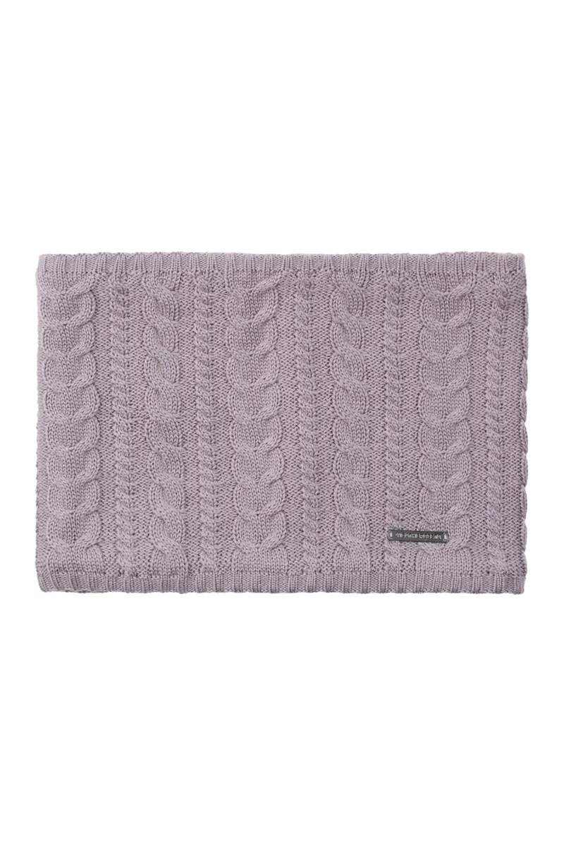 WeatherBeeta Cable Knit Snood - Dusty Mauve 